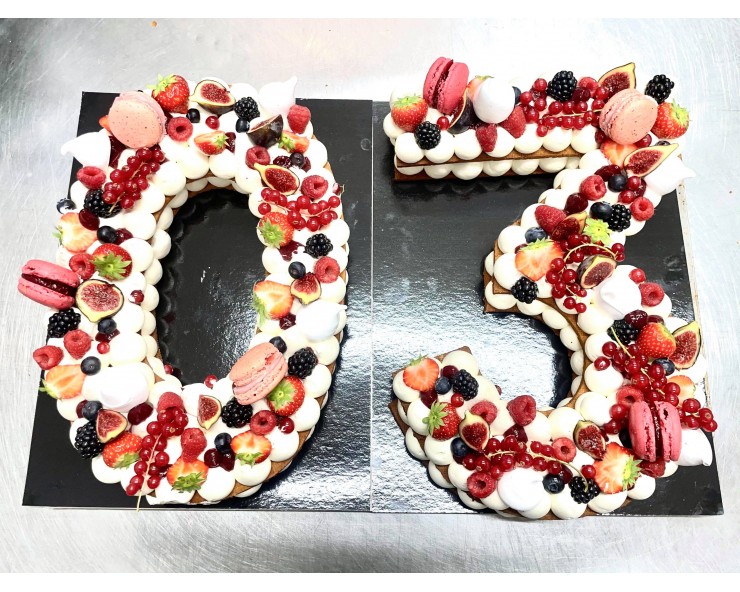 Number Cake - by Amandine Patisserie