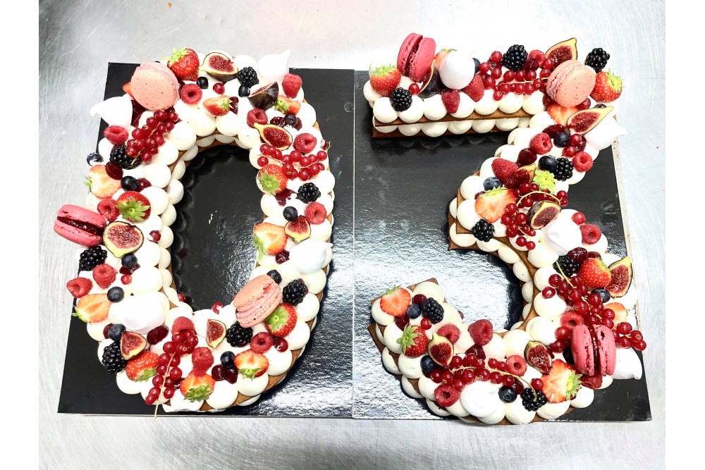 Number Cake - by Amandine Patisserie
