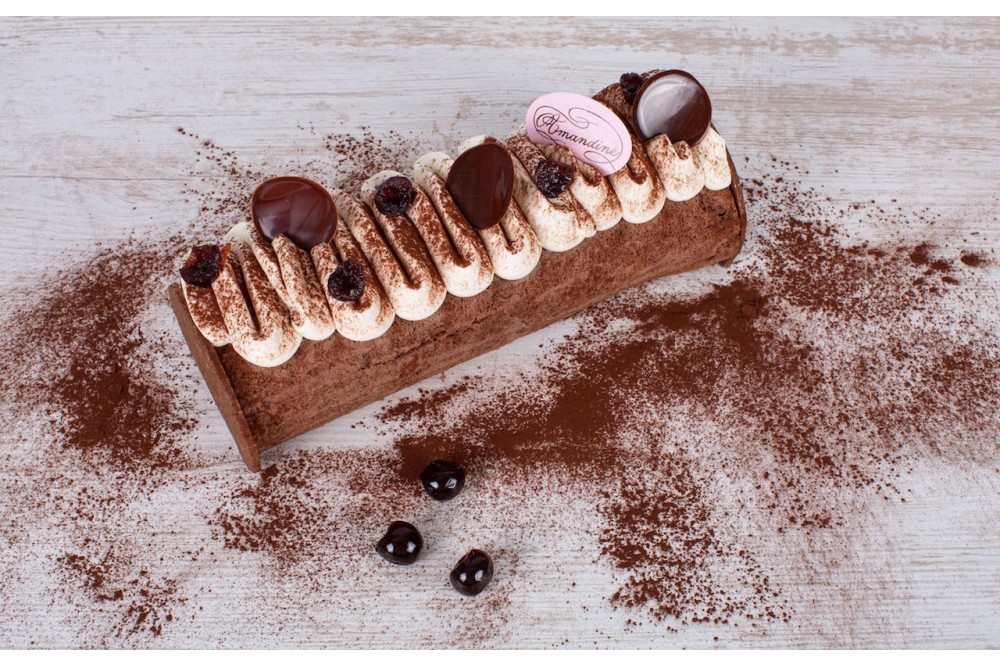 Bûche Chocolat Griotte - Edition spéciale