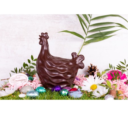 poule dodu petit cou - by Amandine Chocolaterie