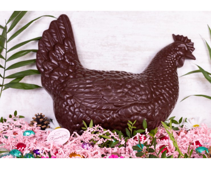 Poule Grand Modele - by Amandine Chocolaterie