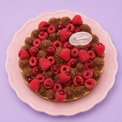 Tarte Chocolat Framboise
