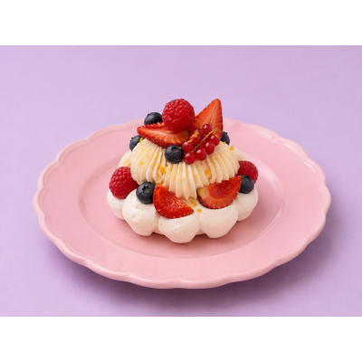 La Pavlova fruits Rouges- by Amandine Pâtisserie