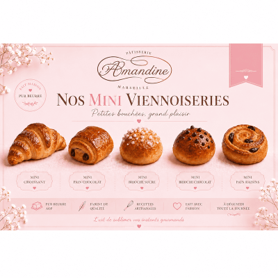 Mini viennoiserie